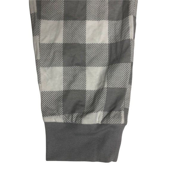 Holiday Family PJs White and Grey Buffalo Check 2 Piece Set - Size Small - Picture 9 of 12
